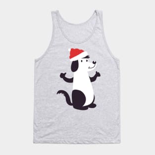 Christmas Puppy Tank Top